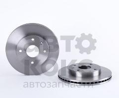 Диск гальмівний передній Brembo 09.9483.11 на Chevrolet/Daewoo Lacetti, Nubira, Epica, Evanda, Tacuma (R14)- фото 2 | Интернет-магазин Авто-Кокс