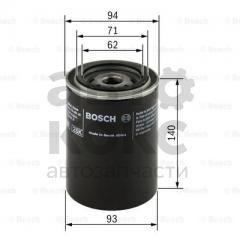 Фільтр масляний BOSCH 0 451 103 346 VW Passat- фото 2 | Интернет-магазин Авто-Кокс