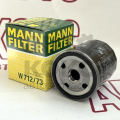 Фільтр масляний MANN W712/73 Ford Mondeo C-Max Focus Transit