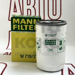 Фільтр масляний MANN W719/27 Ford Focus Fiesta Mondeo Transit