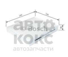 Фільтр салону BOSCH 1987432539 Ford C-Max Focus Kuga Mondeo- фото 2 | Интернет-магазин Авто-Кокс