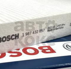 Фільтр салону BOSCH 1987432057 VW Polo Skoda Fabia Rapid- фото 3 | Интернет-магазин Авто-Кокс