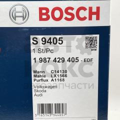 Фільтр повітряний BOSCH 1987429405 VW Caddy Golf Jetta Tiguan Skoda Octavia Superb Yeti- фото 3 | Интернет-магазин Авто-Кокс