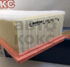 Фільтр повітряний Bosch BO F026400172 VW Passat Caddy Golf Jetta Skoda Octavia Superb Yeti- фото 4 | Интернет-магазин Авто-Кокс