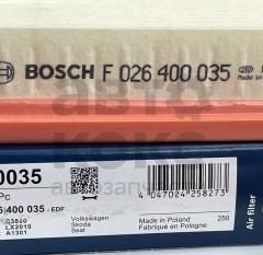 Фільтр повітряний BOSCH F026400035 VW Polo Golf Caddy Skoda Octavia Fabia Rapid- фото 3 | Интернет-магазин Авто-Кокс