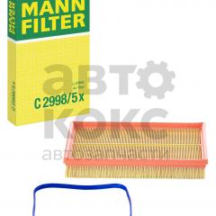 Фільтр повітряний MANN C 2998/5X VW Bora Golf Polo Skoda Fabia Octavia