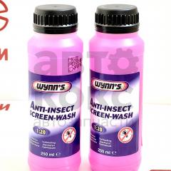 ЛІТНЯ РІДИНА В ОМИВАЧ КОНЦЕНТРАТ ANTI INSECT SCREENWASH 250мл- фото 4 | Интернет-магазин Авто-Кокс