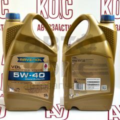 Олія моторна RAVENOL VDL 5W-40 5L- фото 6 | Интернет-магазин Авто-Кокс