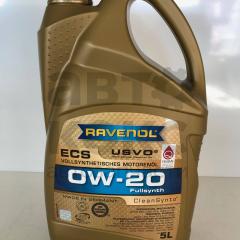 Масло моторне синтетичне Ravenol ECS 0W-20 4L