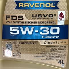 Олія моторна синтетична Ravenol FDS 5W30 1L- фото 8 | Интернет-магазин Авто-Кокс