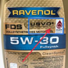 Олія моторна синтетична Ravenol FDS 5W30 4L- фото 7 | Интернет-магазин Авто-Кокс