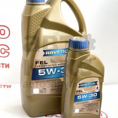 Олія моторна синтетична Ravenol FEL 5W30 4л- фото 6 | Интернет-магазин Авто-Кокс
