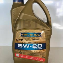 Олія моторна синтетична Ravenol SFE 5W-20 5L- фото 7 | Интернет-магазин Авто-Кокс