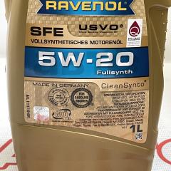 Олія моторна синтетична Ravenol SFE 5W20 1L- фото 4 | Интернет-магазин Авто-Кокс