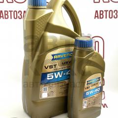 Олія моторна синтетична Ravenol VST 5W40 4L- фото 10 | Интернет-магазин Авто-Кокс