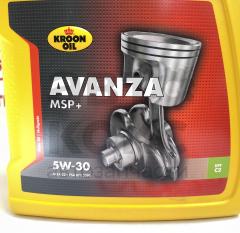 Олія синтетична KROON OIL AVANZA MSP 5W30 5L- фото 3 | Интернет-магазин Авто-Кокс