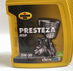 Олія синтетична KROON OIL PRESTEZA MSP 5W30 1L- фото 4 | Интернет-магазин Авто-Кокс