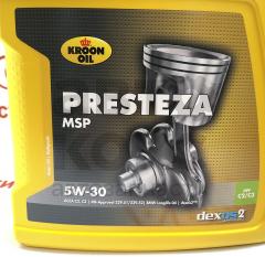 Олія синтетична KROON OIL PRESTEZA MSP 5W30 5L- фото 2 | Интернет-магазин Авто-Кокс