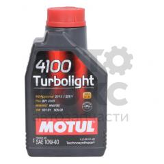 Моторна олія MOTUL 4100 TURBOLIGHT 10W40 1L