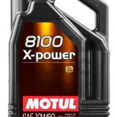 Моторна олія MOTUL 8100 X-POWER 10W60 4L