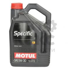 Моторна олія MOTUL SPECIFIC 17 5W30 5L