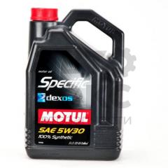 Моторна олія MOTUL SPECIFIC DEXOS2 5W30 5L- фото 7 | Интернет-магазин Авто-Кокс