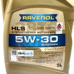 Моторна олія RAVENOL HLS 5W30 5L- фото 2 | Интернет-магазин Авто-Кокс