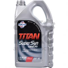 Моторна олія синтетична FUCHS TITAN SUPERSYN LONGLIFE SAE 0W-40 5L