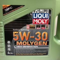 Моторна олія синтетична LIQUI MOLY Molygen 5W30 4L- фото 6 | Интернет-магазин Авто-Кокс