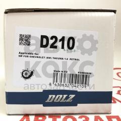 Насос водяний Dolz D210 Chevrolet Aveo 1.5, Kalos 1.4, Tacuma 1.6, Daewoo Lanos 1.4 1.5- фото 6 | Интернет-магазин Авто-Кокс