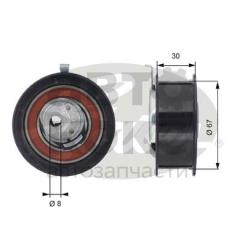 Натяжний ролик Gates GT T43069 VW Passat Caddy Golf Polo Transporter