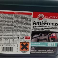 Охолоджуюча рідина AT 17396 Antifreeze G11 концентрат 3л.- фото 2 | Интернет-магазин Авто-Кокс