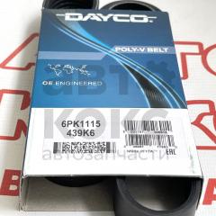 Ремінь генератора Dayco 6PK1115 на ВАЗ 2170-72, Granta 2190- фото 3 | Интернет-магазин Авто-Кокс