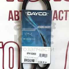 Ремінь полікліновий DAYCO 6PK1029EE FORD FIESTA