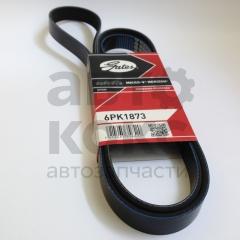 Ремінь полікліновий Gates 6PK1873 на Chevrolet Lacetti, Aveo 1.4-1.8- фото 4 | Интернет-магазин Авто-Кокс