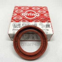 Сальник колінвала передній Elring 546968 (28x42x7) ВАЗ 2110-12- фото 4 | Интернет-магазин Авто-Кокс