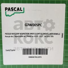 ШРУС внутрішній PASCAL G7W005PC VW Jetta Golf Passat Polo Skoda Octavia- фото 5 | Интернет-магазин Авто-Кокс