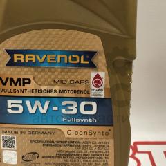 Синтетична низькозольна моторна олія Ravenol VMP 5W30 MID SAPS 1L- фото 4 | Интернет-магазин Авто-Кокс