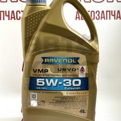 Синтетична низькозольна моторна олія Ravenol VMP 5W30 MID SAPS 4L