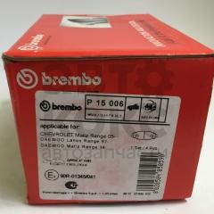 Гальмівні колодки передні Brembo P15006 на Daewoo/Chevrolet Lanos 1.4-1.5, Matiz 0.8-1.0- фото 4 | Интернет-магазин Авто-Кокс