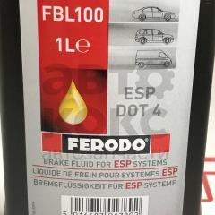 Гальмівна рідина Ferodo FE FBL100 ESP DOT4 1L- фото 3 | Интернет-магазин Авто-Кокс