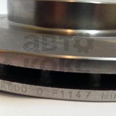 Гальмівний диск Ferodo DDF1147 на ВАЗ 2110-12, 1117-19, 2170-72 (R14)- фото 7 | Интернет-магазин Авто-Кокс