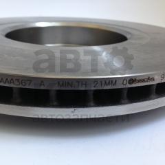 Гальмівний диск Brembo 09960824 на Daewoo Lanos Espero Nexia (R14)- фото 3 | Интернет-магазин Авто-Кокс