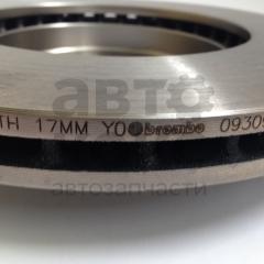 Гальмівний диск Brembo 09309014 (R13) на Daewoo/Chevrolet Lanos, Nexia, Kalos- фото 3 | Интернет-магазин Авто-Кокс