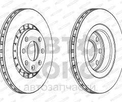 Гальмівний диск Ferodo DDF206 Opel Astra Vectra 1.4-2.0- фото 7 | Интернет-магазин Авто-Кокс