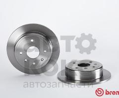 Гальмівний диск задній Brembo 08.A872.10 Chevrolet/Daewoo Lacetti Nubira 1.4-2.0- фото 3 | Интернет-магазин Авто-Кокс