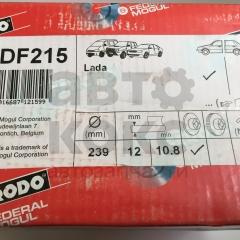 Гальмівний диск Ferodo DDF215 ВАЗ 2108-099 (R13)- фото 4 | Интернет-магазин Авто-Кокс