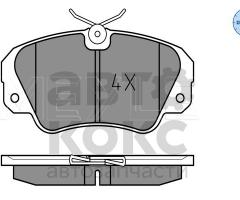 Гальмівні колодки передні Meyle 025 213 6819 Opel Omega 2.0-3.6