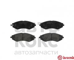 Гальмівні передні колодки Brembo P15002 Chevrolet Aveo Lacetti Daewoo Nubira Tacuma Evanda- фото 5 | Интернет-магазин Авто-Кокс