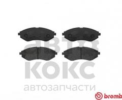 Гальмівні передні колодки Brembo P24048 Chevrolet Aveo Kalos 1.2-1.4